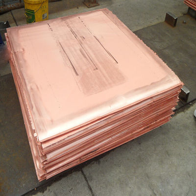 99.99％ Pure Large Copper Sheets TU1 TU2  12x12 Copper Sheet